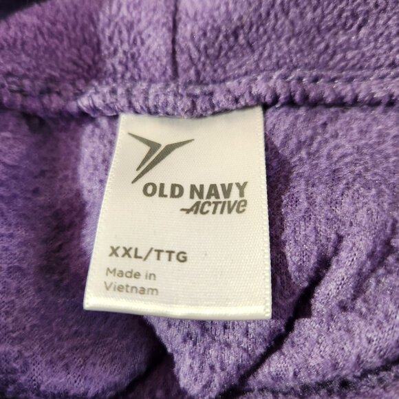 Old Navy Purple Active Womens Cocoon Pullover Sweatshirt Womens Plus Size XXL - Picture 11 of 16